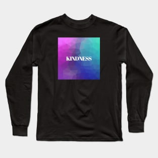 Kindness Geometric Color Charity Long Sleeve T-Shirt